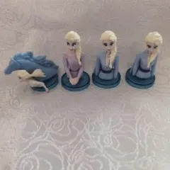アナと雪の女王　エルサ　アナ　フィギュアセット 4体