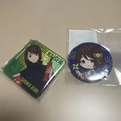 劇場版　呪術廻戦　ホログラム缶バッジ　家入硝子　2個セット