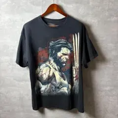 MARVEL ローガン（ウルヴァリン）Tシャツ 映画 アメコミ XL ブラック