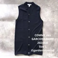 COMME des GARCONS SHIRT ウールベスト グレー L - メルカリ