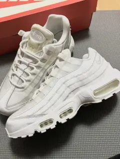 ナイキ NIKE エアマックス95 トリプルホワイト 27.0