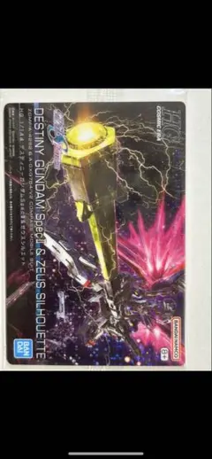 DESTINY GUNDAM Special & Zeus Silhouette