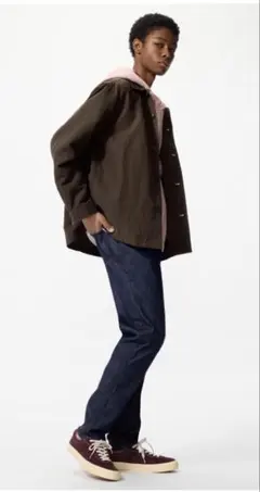 UNIQLO EZYジーンズ　M 68ブルー