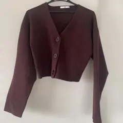 SLY ブラウン系カーディガン