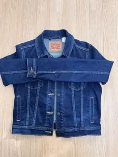 (中古品)Levi's ダークブルー デニムジャケット