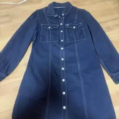 TOMMY JEANS ネイビー ミニワンピース M