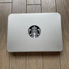 スターバックス 蓋付き　BOX缶　Starbucks