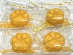 Dodomi/NiceCake スクイーズ サクサク肉球4こセット