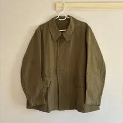 30s ドイツ軍 グリーン リネン ジャケット Germany - メルカリ