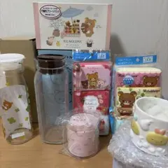 리락쿠마 스밋코구라시 グッズ まとめ マスク ガラスボトル 平成 레트로