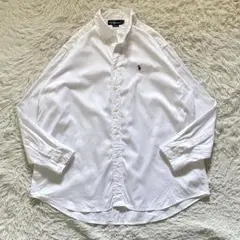 【美品】Ralph Lauren YARMOUTH コットンシャツ XL-2L