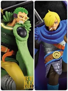 ONEPIECE BATTLE RECORD ゾロ サンジフィギュア