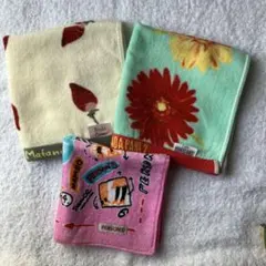 ハンドタオル　Atsuko Matano 他3枚まとめ売り　新品未使用