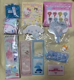 匿名配送　サンリオ ガチャガチャ ハングル シナモロールセット