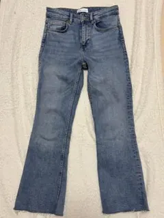 【美品】ZARA ザラ 36 ブーツカットデニム フレアデニム