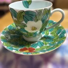 九谷焼カップ＆ソーサー