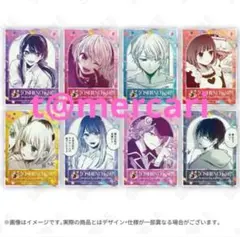 推しの子ステッカー全8種　連載5周年記念ポップアップ　アイアクアルビーかなあかね