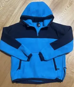 ノースフェイス フリース パーカー ブルー M デナリジャケット