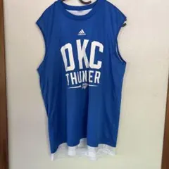 NBA OKC THUNDER サンダー リバーシブルタンクトップ 古着のサムネイル