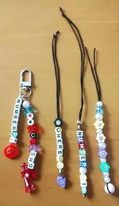 ビーズ　チャーム　Number_i　の　平野紫耀　さん　と　お揃い　できます