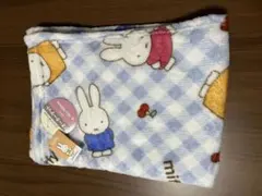 miffy ミッフィー クォーターケット 約70x100cm ひざ掛け　ブルー