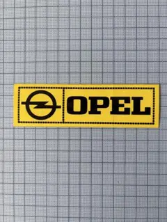 希少 OPEL オペル 当時物 ステッカー デカール ヴィンテージ 車