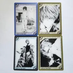 デスノート ふぁぼカ クリアカード 4枚
