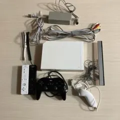 Nintendo Wii　本体 ホワイト コントローラ　セット