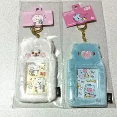 BT21 BTS フォトカードキーホルダー RJ ＆ MANG セット