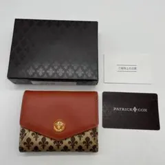 ☆美品☆パトリックコックス☆コンパクトウォレット☆三つ折り財布