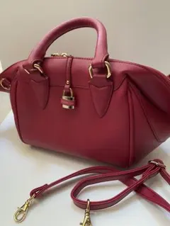 Samantha Vega 濃いピンク ショルダーバッグ