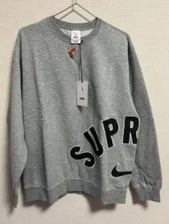 Supreme x Nike グレー トレーナー Mサイズ