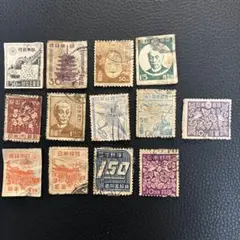 昭和】日本 使用済み 切手 セット 1953-1957【レトロ】 - メルカリ