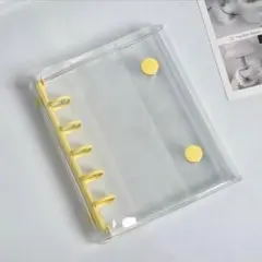 シールバインダー Ｍ５ リフィル10枚付 シール帳 バインダー イエロー