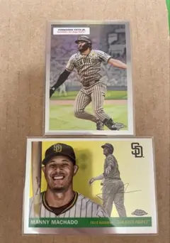 Topps タティス マチャド パドレス 2枚