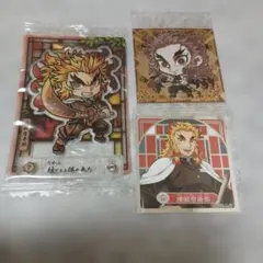 【新品】鬼滅の刃　ショコラグーテ　スタンドアート　シール　煉獄杏寿郎　3枚セット