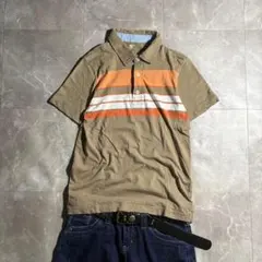 OLD GAP chest border polo shirt s/s cboyのサムネイル