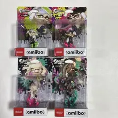 amiibo 螢 墨魚 姬 飯糰 四件組