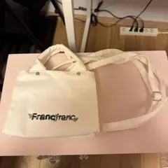 Francfranc ミニトート　ショルダーバッグ2way
