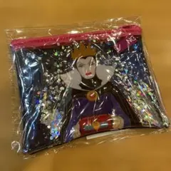 ディズニー　ハロウィン　ハッピーくじ　女王　クリアポーチ　C賞