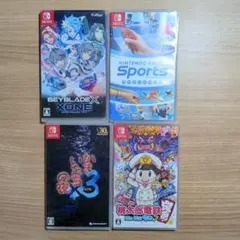 Nintendo Switch ソフト 4本セット