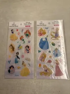 Disney プリンセス エポキシラメシール　セリア