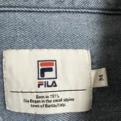FILA デニムシャツ Mサイズ1911年