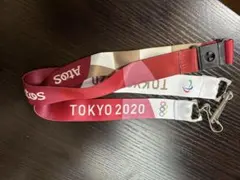 即日発送】東京2020 オリンピック パラリンピック ネックストラップ