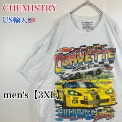 ●T861 US輸入 シボレー・コルベット 半袖 Tシャツ men's 3XL