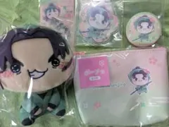 ふんわり桜もちぴこ 潮江文次郎 セット フリューくじ