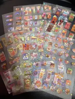 韓国★日本 お菓子シール 10枚