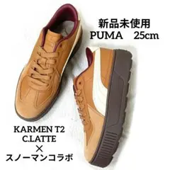 新品 PUMA カルメン T2 25cm 宮舘涼太 SnowMan 厚底　プーマのサムネイル