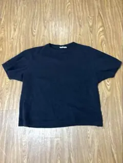 ZARA メンズ クルーネック Tシャツ ブラック　Lサイズのサムネイル