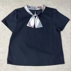 【タイムセール】ブルーレーベルクレストブリッジのボウタイカットソー Tシャツのサムネイル